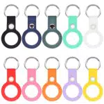 Airtags Portachiavi in Silicone di 10 Pezzi, Porta Airtag