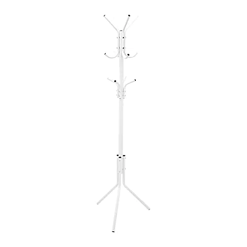 Amazon Basics - Appendiabiti in metallo, Bianco