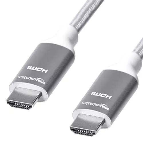 Amazon Basics - Cavo intrecciato HDMI, ad alta velocità