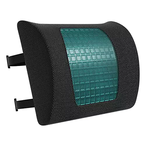 Amazon Basics - Cuscino di supporto per la schiena con gel
