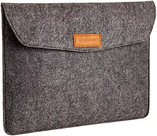 Amazon Basics - Custodia a guaina in feltro, per laptop 13 Pollici