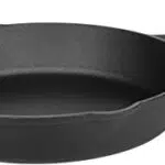 Amazon Basics - Padella in ghisa pretrattata, 30, 5 cm