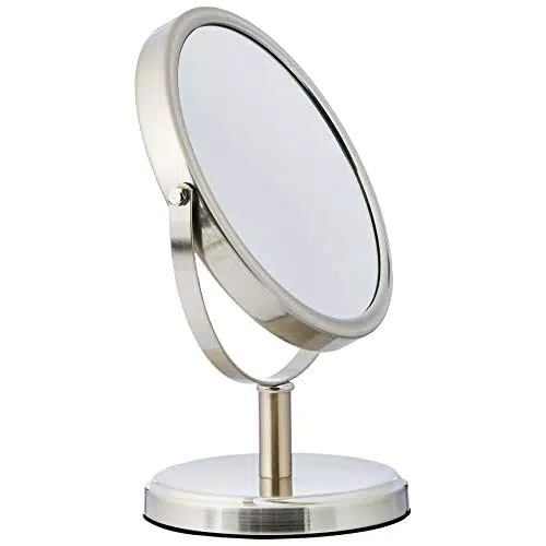 Amazon Basics - Specchio cosmetico bifacciale moderno