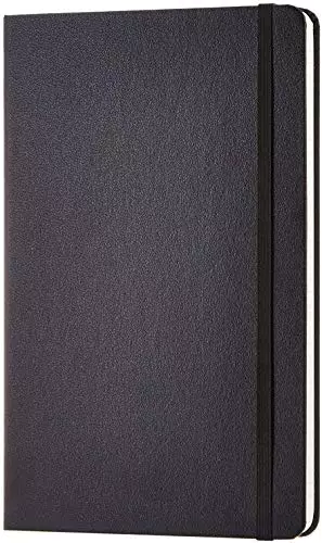 Amazon Basics - Taccuino classico, misura grande, a quadretti