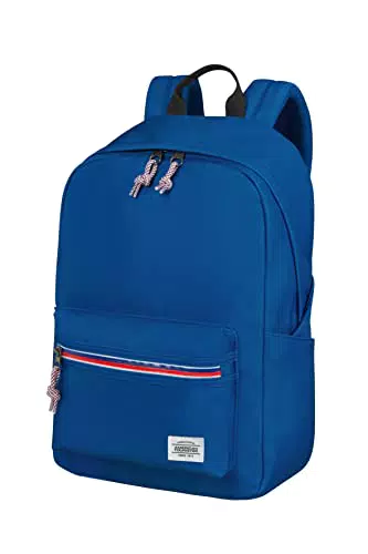 American Tourister Upbeat, Daypacks Unisex Adulto, Blue) (Atlantic
