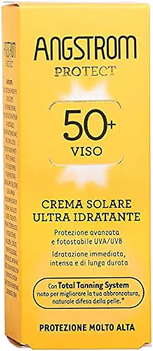 Angstrom Crema Solare Viso per un'Abbronzatura Ottima