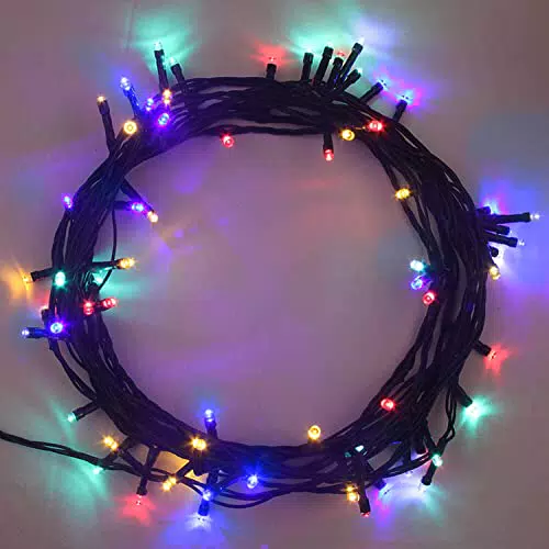 ANSIO Luci Natale Esterno 30m 300 LED Luci Albero di Natale Natalizie Luminose Colorate Luci Natalizie da Esterno/Interno Ideale per Mantello