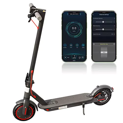 AOVOPRO Monopattino Elettrico Scooter Pieghevole, 30Km di Autonomia