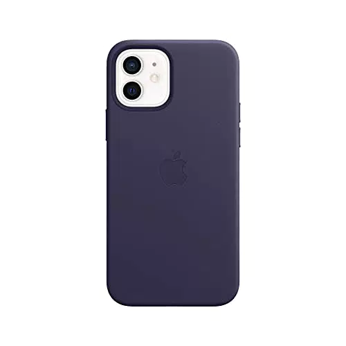 Apple Custodia in pelle - Viola profondo