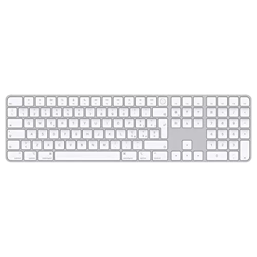 Apple Magic Keyboard con Touch ID e tastierino numerico - Italiano - Argento