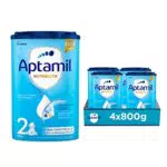 APTAMIL Nutribiotik 2 - Latte di Proseguimento in Polvere per lattanti dal 6° mese compiuto al 12° - Confezione da 3200 grammi