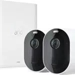 Arlo Pro3, Sistema di Videosorveglianza WiFi con 2 Telecamere sezna fili da esterno 2K HDR