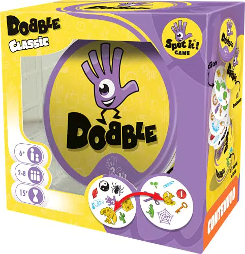 Asmodee - Dobble - Divertente Gioco da Tavolo per Tutta la Famiglia