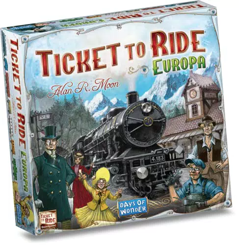 Asmodee - Ticket to Ride Europa, Gioco da Tavolo per Tutta la Famiglia