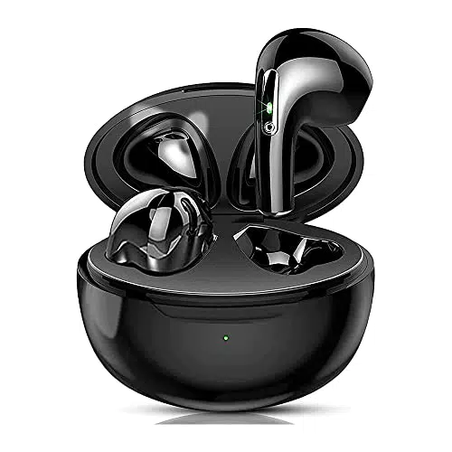 Auricolari Bluetooth 5.0 con Controllo Touch HD Stereo 3D Cuffie Pop-up Abbinamento Automatico