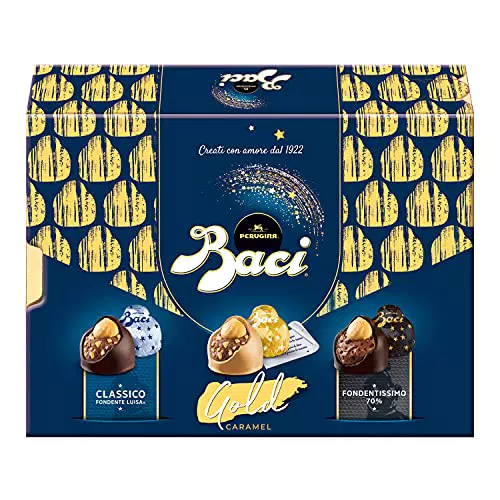 Baci Perugina Cioccolatini Assortiti Classico, Gold E Fondentissimo 70% Scatola 225G