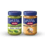 Barilla Sugo Pesto alla Genovese senza Aglio con Basilico Fresco Italiano e Parmigiano Reggiano Dop