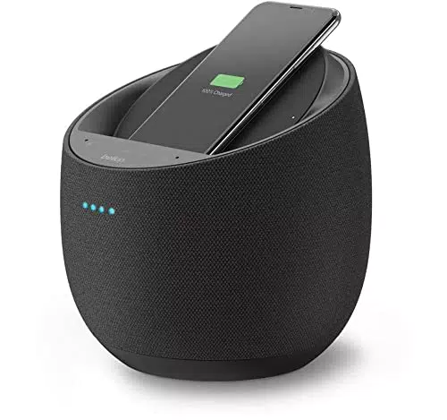 Belkin Altoparlante Intelligente Hi-Fi + Caricabatteria Wireless SoundForm Elite