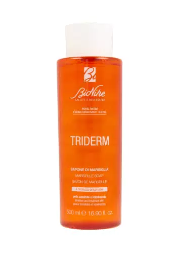 Bionike Triderm - Sapone Liquido di Marsiglia per Pelli Sensibili e Intolleranti