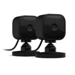 Blink Mini - 2 Videocamere di sicurezza intelligente per interni, nero