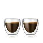 Bodum Pavina 4557-10 Set 2 bicchieri da caffè 0, 08 litri