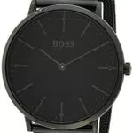 Boss Orologio Analogico al Quarzo da Uomo con Cinturino in Maglia Metallica in Acciaio Inossidabile Nero - 1513542