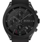 Boss Orologio con Cronografo al Quarzo da Uomo con Cinturino in Silicone Nero - 1513720