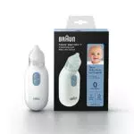 Braun Aspiratore Nasale per bambini, Bianco
