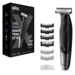 Braun Series XT5, Rasoio Elettrico Barba Con Rifinitore per Depilazione Uomo
