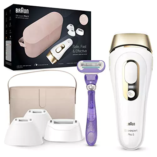 Braun Silk-expert Pro 5 Epilatore Luce Pulsata, Alternativa al Laser