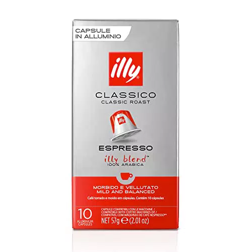 Caffè illy Tostato CLASSICO in Capsule Compatibili* - 10 confezioni da 10 capsule