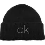 Calvin Klein Berretto Donna Essentials Beanie, Nero