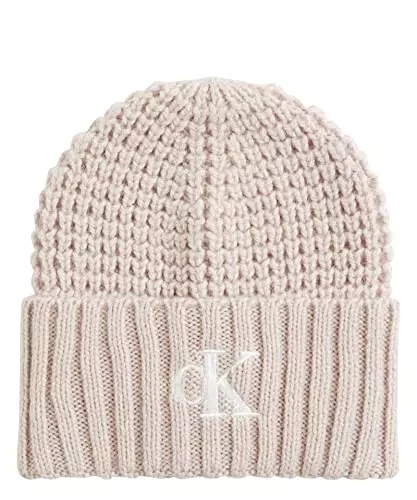 Calvin Klein Berretto Waffle Cappello Lavorato a Maglia