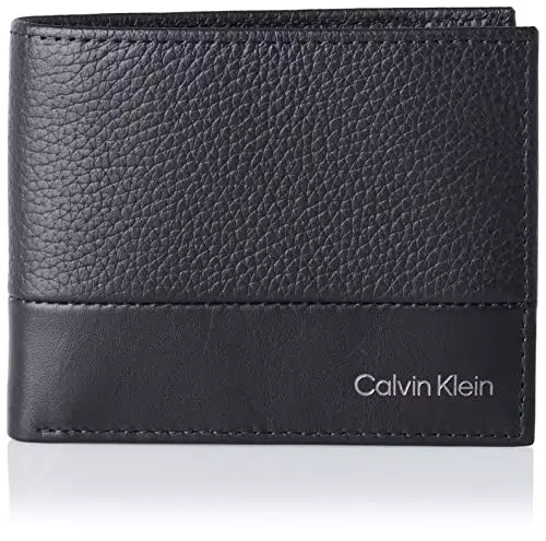 Calvin Klein Bifold, Portafogli Uomo, CK Black, Taglia Unica