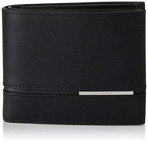 Calvin Klein Icon Bifold 5cc W/Coin, Accessori da Viaggio-Portafoglio bi-Fold Uomo