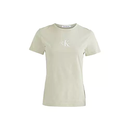 Calvin Klein Jeans 2 Pack Monogram T-Shirt, Wheat Fields/Burnt Olive Uomo