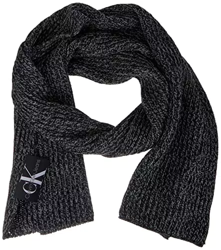 Calvin Klein Jeans Sciarpa con Etichetta Oversize MONOLOGO CKJ