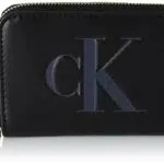 Calvin Klein Jeans Scolpito con Zip Intorno Mono, Portafoglio Bi-Fold Donna