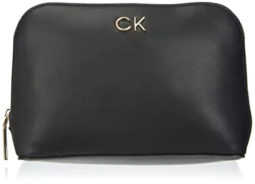 Calvin Klein K60k610005, Accessori da Viaggio -Portafoglio in poliestere bi-Fold Donna