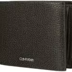 Calvin Klein Minimalismo Trifold 10cc W/Coin, Accessori da Viaggio-Portafogli Tri-Fold Uomo