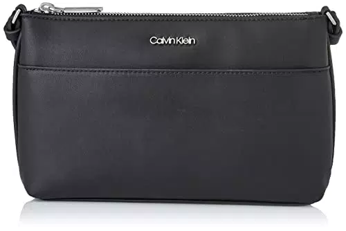 Calvin Klein Must Crossbody, Borsa Donna, CK Nero, One Size