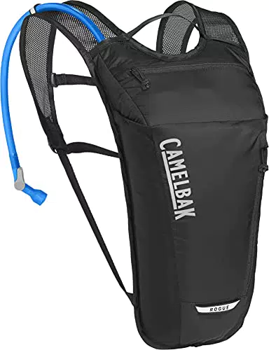 CamelBak Rogue Light, Borraccia Unisex Adulto, Nero/Argento