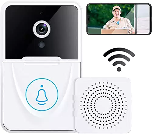 Campanello video remoto senza fili,smart Video citofono HD con visione notturna