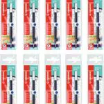 Cartuccia per Penna Roller a scatto - STABILO PALETTE refill - Tratto F - Confezione da 10 - Blu