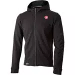 Castelli Milano Full Zip Fleece, Giacca Sportiva Uomoelange Light Black
