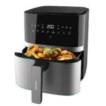 Cecotec Friggitrice ad Aria calda 5, 5 L Cecofry Full Inox Pro 5500. 1700 W