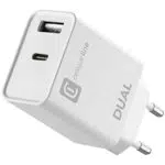 cellularline Dual Charger - iPhone 8 e successivi