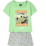 CERDÁ LIFE'S LITTLE MOMENTS Mandalorian, Pigiama di Cotone 100% da 2 Pezzi Set