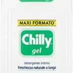 Chilly, Detergente Intimo Gel, Detergente Per L'Igiene Intima con Mentolo Naturale - Freschezza Naturale a Lungo - Per Uso Quotidiano - Clinicamente Testato
