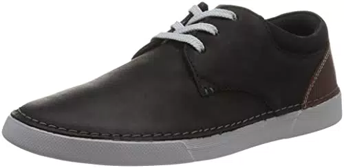 Clarks Gereld Lacecarpe da Ginnastica da Uomo, Nero
